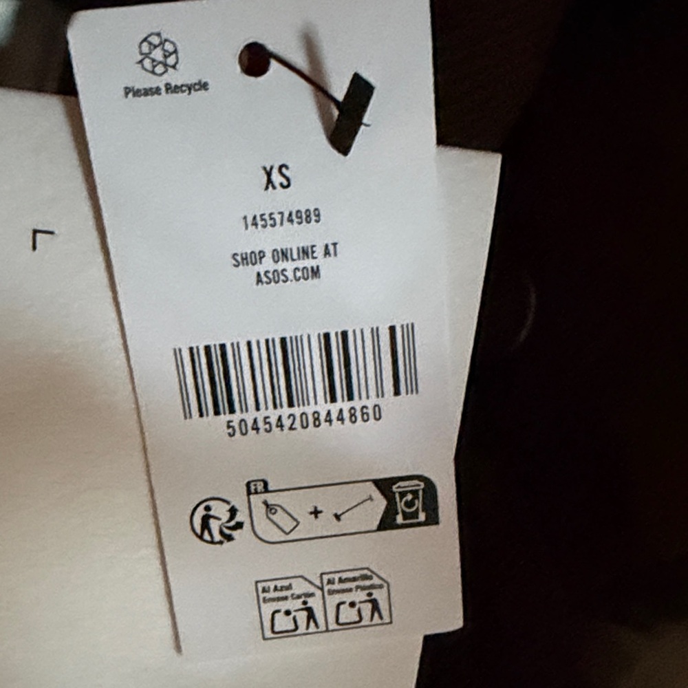 Topshop Olive Green Corduroy Utility Jacket with Brown Collar - Picture 5 of 5